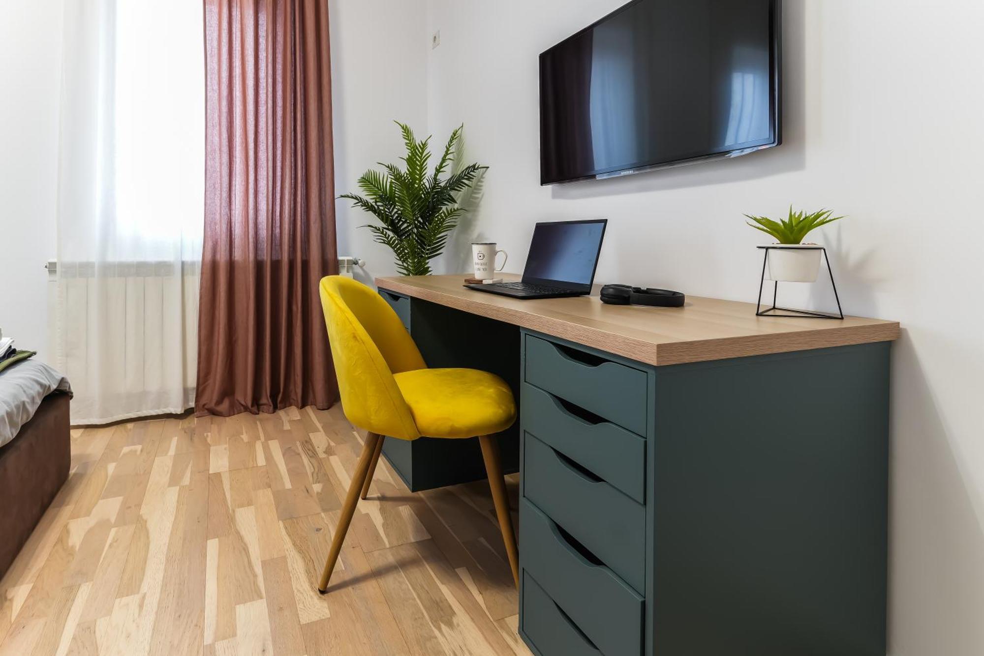 Amalia - Quiet 1Br Apartment With Parking & Wi-Fi Бухарест Экстерьер фото